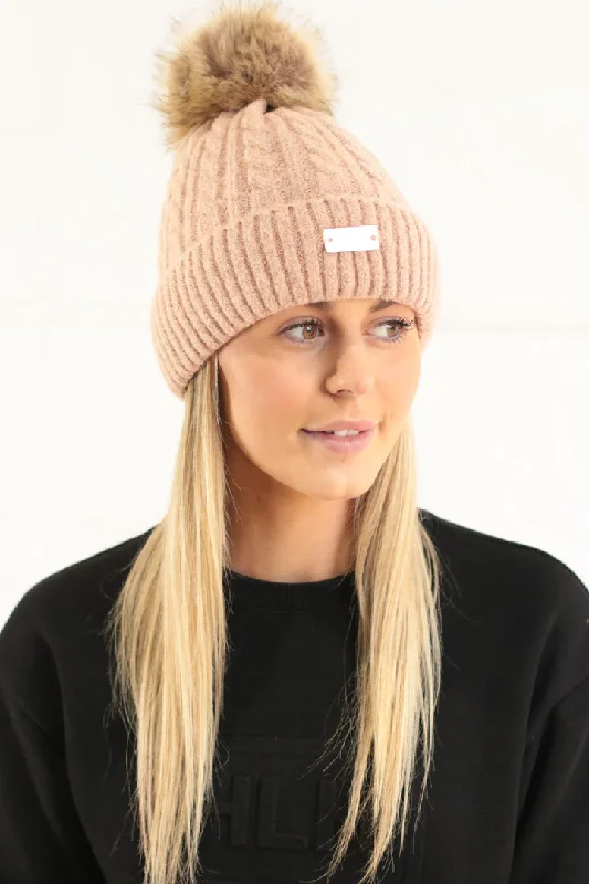 Blush Pink/Fleece Lined