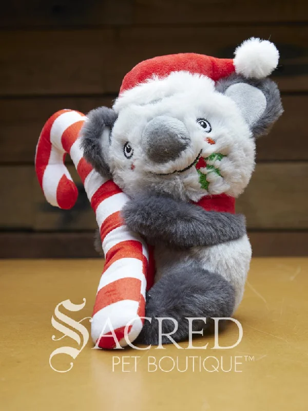 - Automatic temperature adjustment cat bedChristmas Koala with Candy Cane
