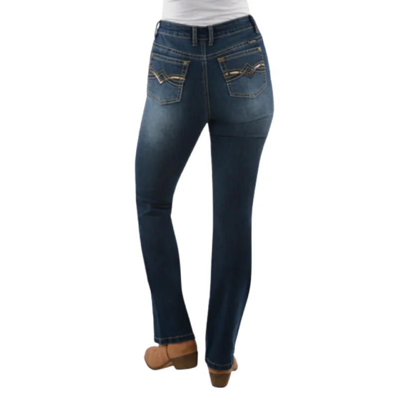 - Air box TSA certified check-inPure Western Womens Brady High Waisted Boot Cut Jeans
