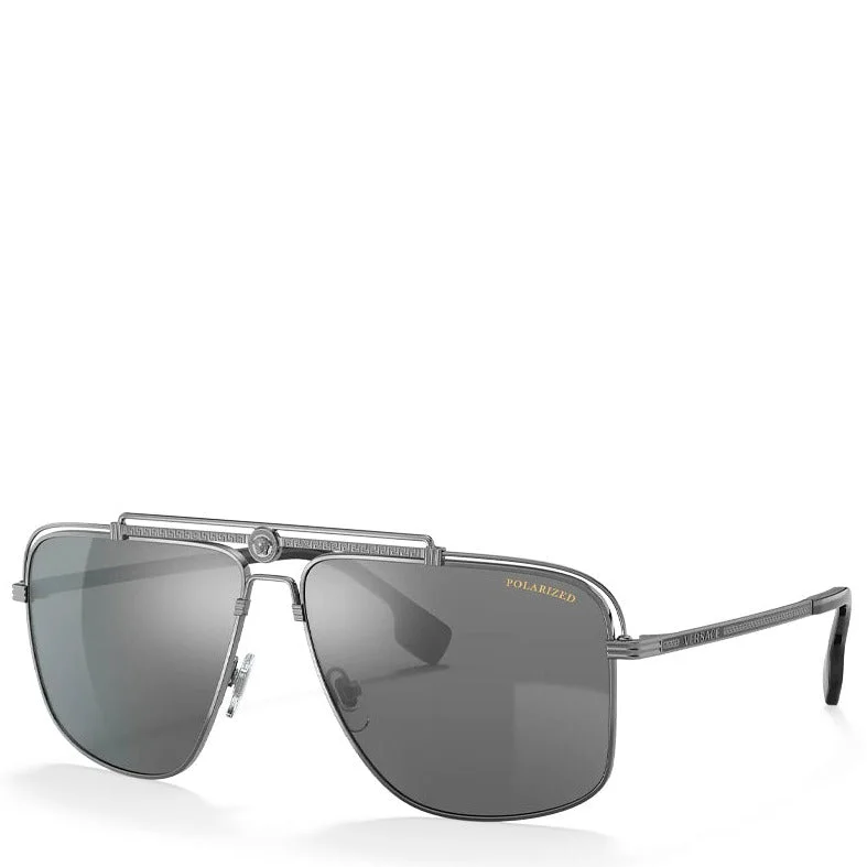 - ​​Pet toys under    yuanVERSACE VE2242 GUNMETAL W/ POLAR DARK GREY MIRROR SILVER
