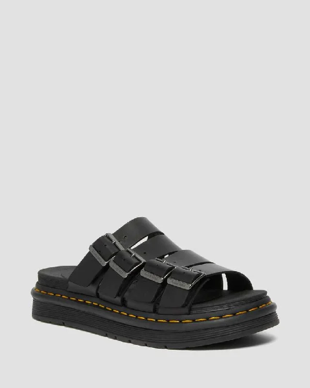- Postoperative pet anti-licking Elizabethan collarMen's Tate Leather Slide Sandals Black